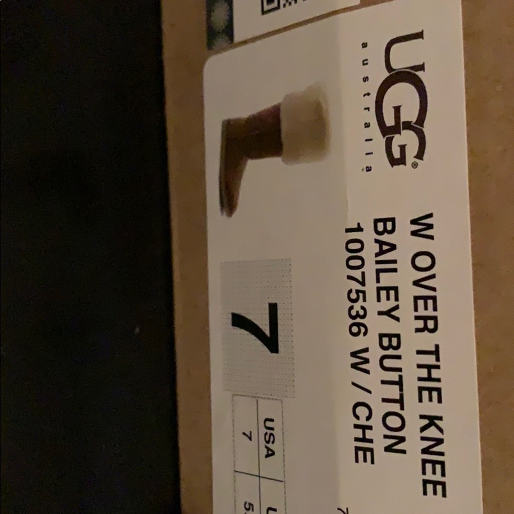 UGG with over the knee bailey button
